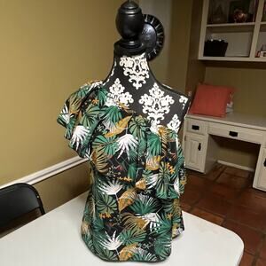 SHEIN Tropical Top